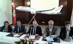 Tunisair sees traffic rebound 20% in 2012; plans long-haul flights to America, Canada and South Africa