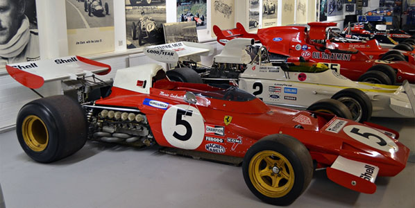The Donington Grand Prix Collection, located just minutes from East Midlands Airport.