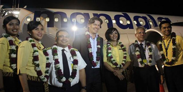 Mandala Airlines inaugurates new domestic route from Jakarta