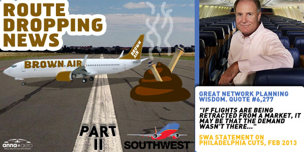 Route droppings part 2 - Gary C. Kelly, Southwest CEO.