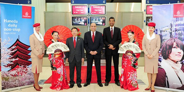 Emirates Airlines inaugurates Tokyo Haneda as its third Japanese gateway