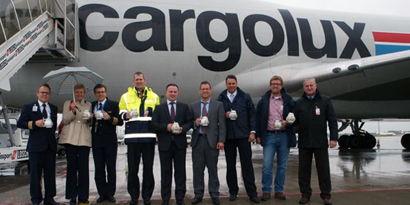 Cargolux and Munich Airport marked the launch of a regular weekly (Mondays) service between Atlanta and Munich