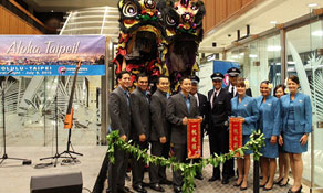 Hawaiian Airlines launches services to Taipei Taoyuan
