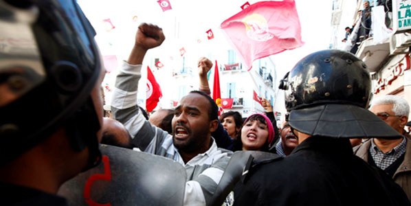 The political situation in Tunisia remains fragile, with a general strike in the last week
