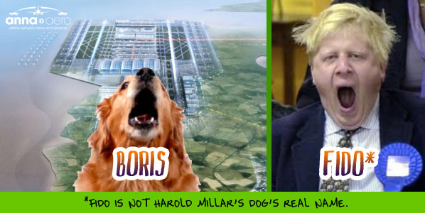Ryanair CFO, Howard Millar was more demure about the London Mayor’s backing for a new hub in the Thames Estuary: “Even my golden retriever knows it’s a barmy idea.”