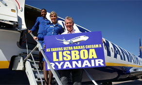 Ryanair finally adds Lisbon Airport to its route network