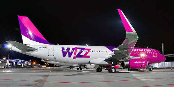 One of Wizz Air Ukraine’s 180-seat A320s