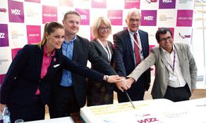 Wizz Air launches four new routes connecting seven cities