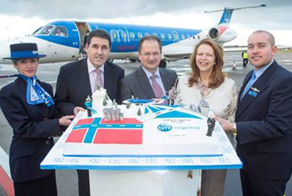Cake of the Week Vote: Cake 1 - bmi regional Aberdeen to Oslo