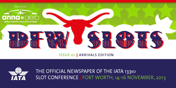 anna.aero will be providing delegates with all the news from the exhibition floor, in our DFW slots daily magazines.