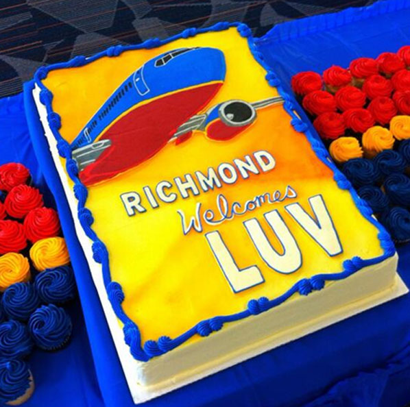 Cake of the Week Vote: Cake 17 - Southwest Airlines’ Richmond to Orlando