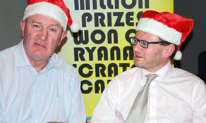 Cawley’s ‘last-ever’ interview and song; ‘nice’ Ryanair gives €10,000 to anna.aero partner charity