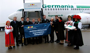 Germania begins another Moscow route and Salzburg ski service