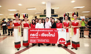 Thai AirAsia adds second domestic route from Krabi to Chiang Mai