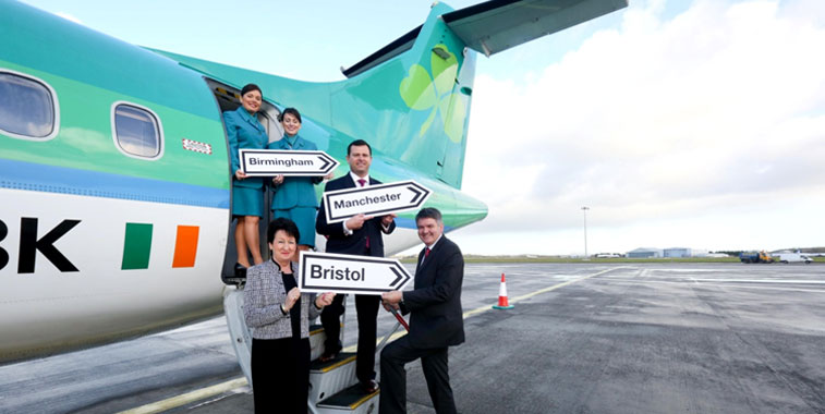 Shannon Airport will experience a major boost in its 2014 services, as Aer Lingus Regional added 100,000 additional seats across three UK routes. 