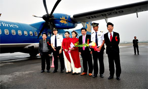 Vietnam Airlines links Vinh City to Laos
