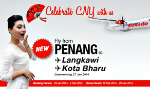 Malindo Air introduces two new Penang routes