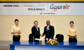 Tigerair Singapore makes Malé destination 37 from Changi