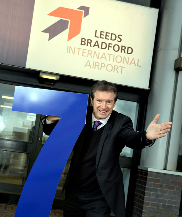 Leeds Bradford Airport announces 7 new routes