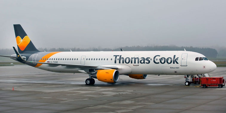Thomas Cook Airlines received the second of 23 new A321s, complete with their new livery.