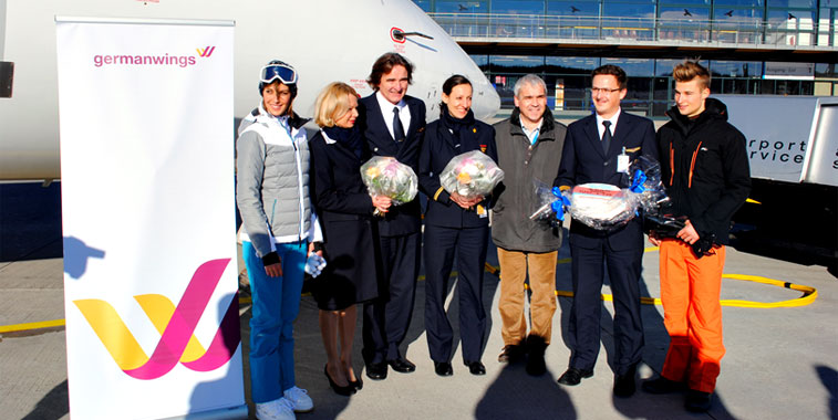 germanwings has added this seasonal winter service from Hamburg to Memmingen to its network.