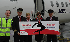 eurolot makes Brussels its seventh destination from Gdańsk
