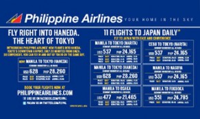 Philippine Airlines increases service to Tokyo