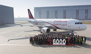 Boeing delivers more units than Airbus for the third month in a row; Air Arabia receives 6000th A320 aircraft