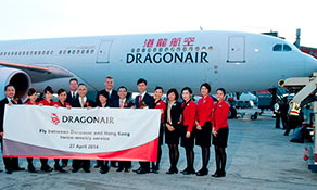Dragonair launches first flight to Indonesia