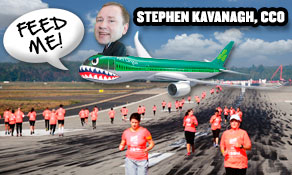 "Fastest Airline in the World" latest: Aer Lingus CCO to lead team into Budapest runway run