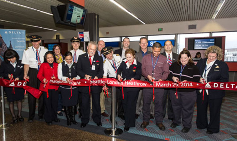  Delta Air Lines introduces two new routes from Seattle-Tacoma