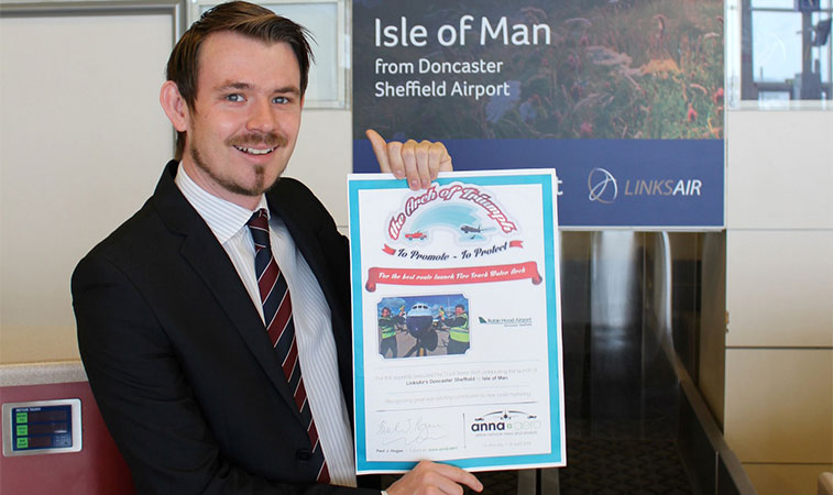 Doncaster Sheffield Airport’s Head of Aviation Development Chris Harcombe