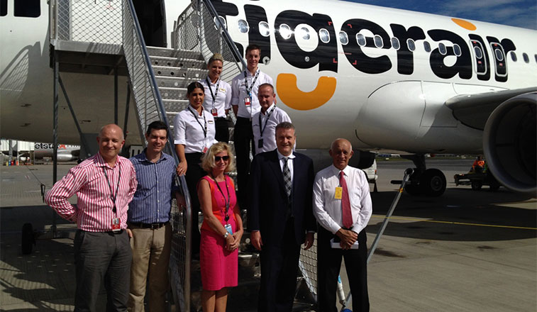 Tigerair Australia continues the build-up of Brisbane base