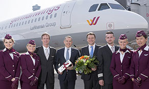 Lufthansa to germanwings transfer of routes nearing completion; 25 routes dropped but 47 added as capacity grows 1%