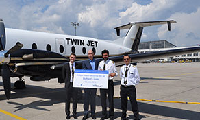 TWIN JET starts new international route from Lyon