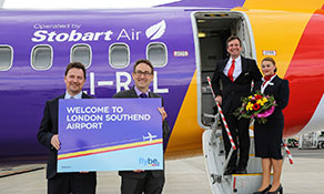 Flybe-branded Stobart Air starts London Southend services
