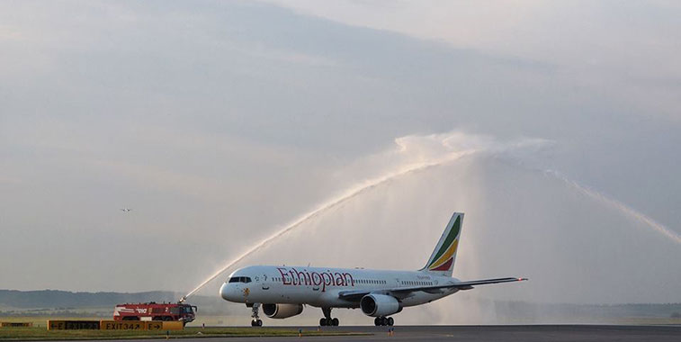 Ethiopian Airlines Addis Ababa to Vienna 2 June