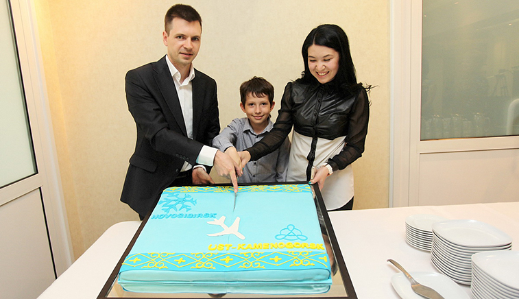 SCAT Airlines launches its first service to Novosibirsk.