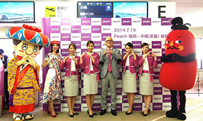 Peach Aviation makes Okinawa-Fukuoka its latest domestic route