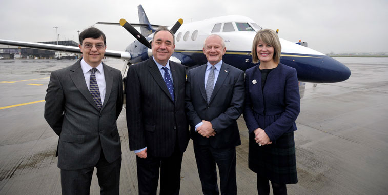 Citywing resumed links between Glasgow and the Isle of Man