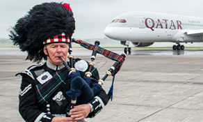 Edinburgh and Aberdeen Airports have record 2013 as Glasgow airports struggle; Qatar Airways leads long-haul expansion