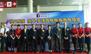 Air Macau starts 15th route to China
