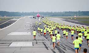 Aer Lingus wins Budapest Airport Runway Run and is “The Fastest Airline in the World”
