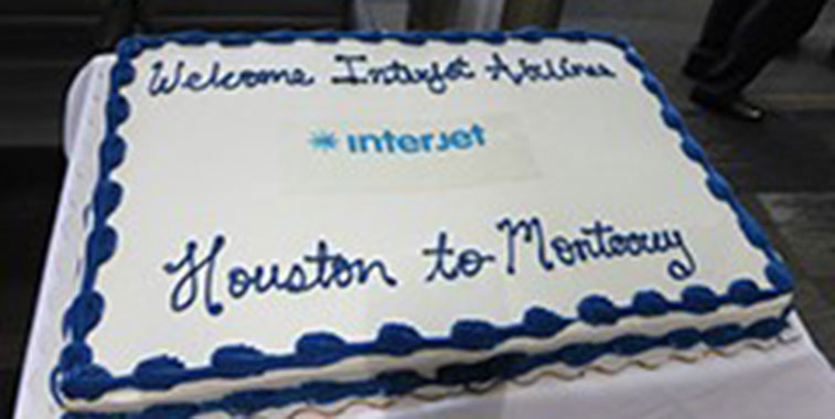 Interjet Monterrey to Houston Intercontinental