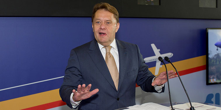 , John Hayes MP, Minister of State at the Department for Transport