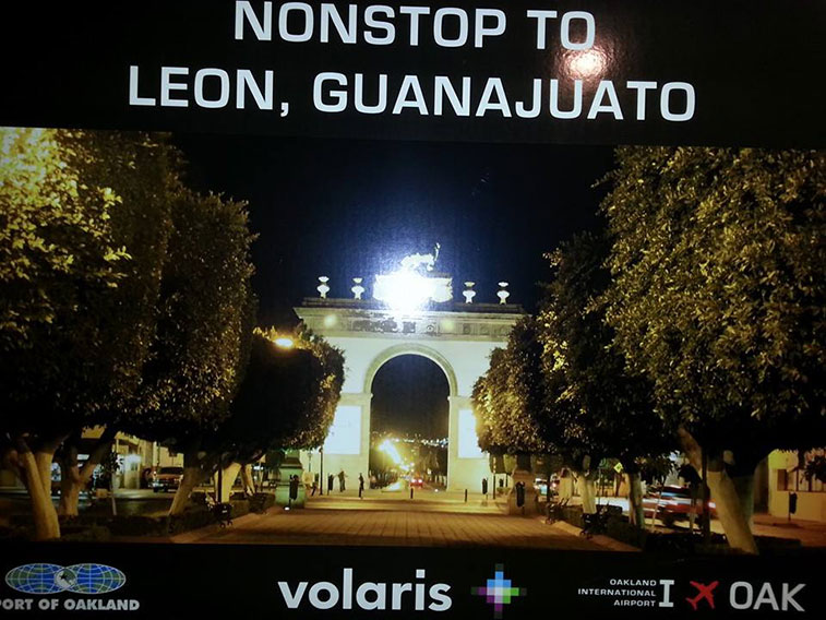 Volaris now serves Oakland from three Mexican airports