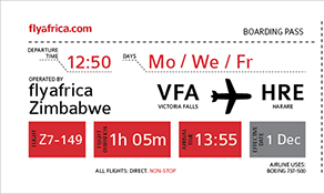 flyafrica.com Zimbabwe jets off from Harare to Victoria Falls