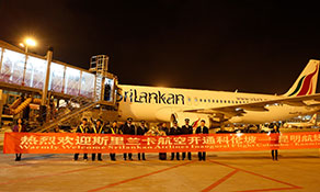 SriLankan Airlines adds Kunming to Chinese network