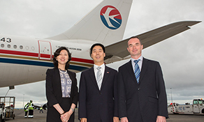 China Eastern Airlines commences seasonal Auckland service