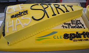 Spirit Airlines introduces domestic flights from Cleveland